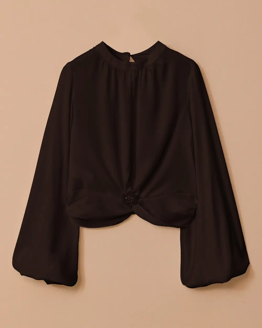 SEÇİL BLUZ 1810019 - SİYAH