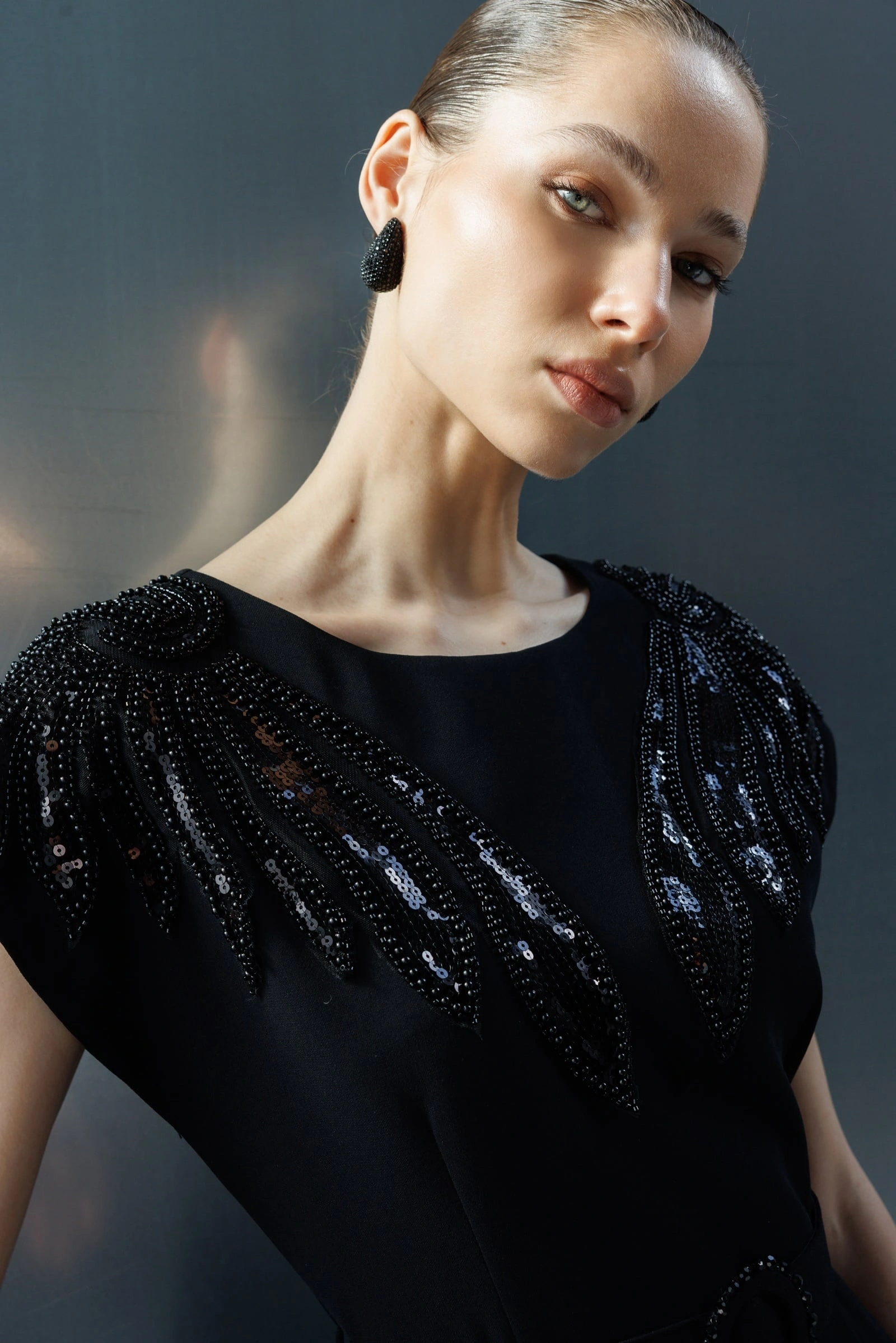 MODAİLGİ ELBİSE 60128 - SİYAH