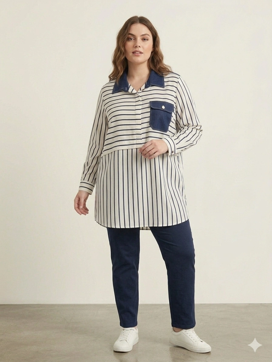 SEDNA TUNİK 3067 - BEYAZ