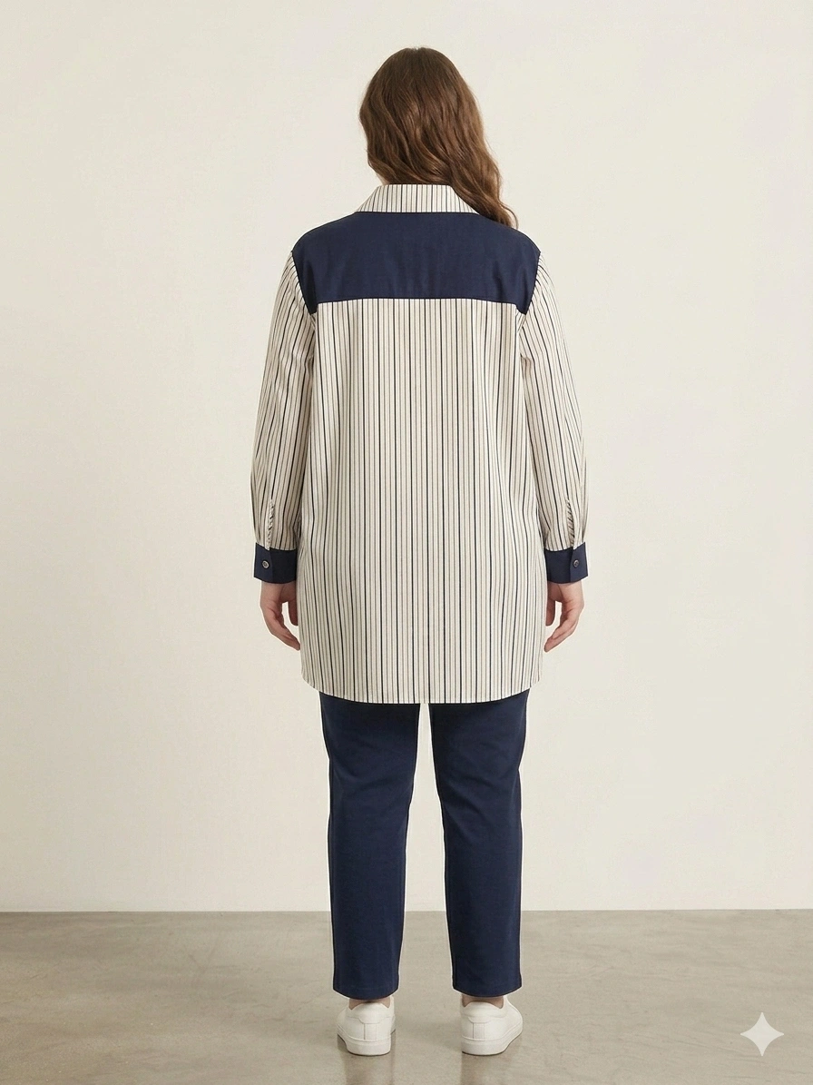 SEDNA TUNİK 3045 - LACİVERT