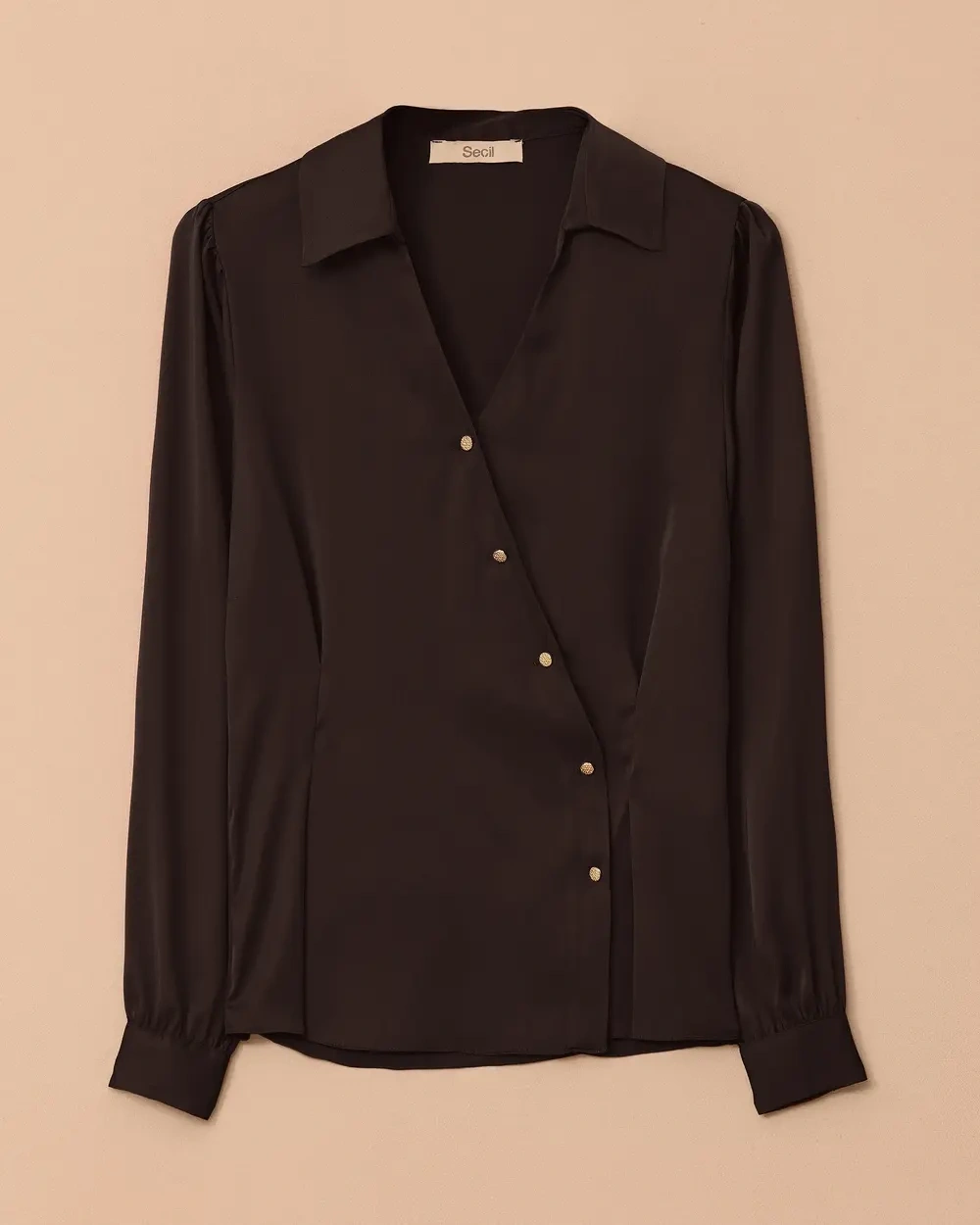 SEÇİL BLUZ 1810016 - SİYAH