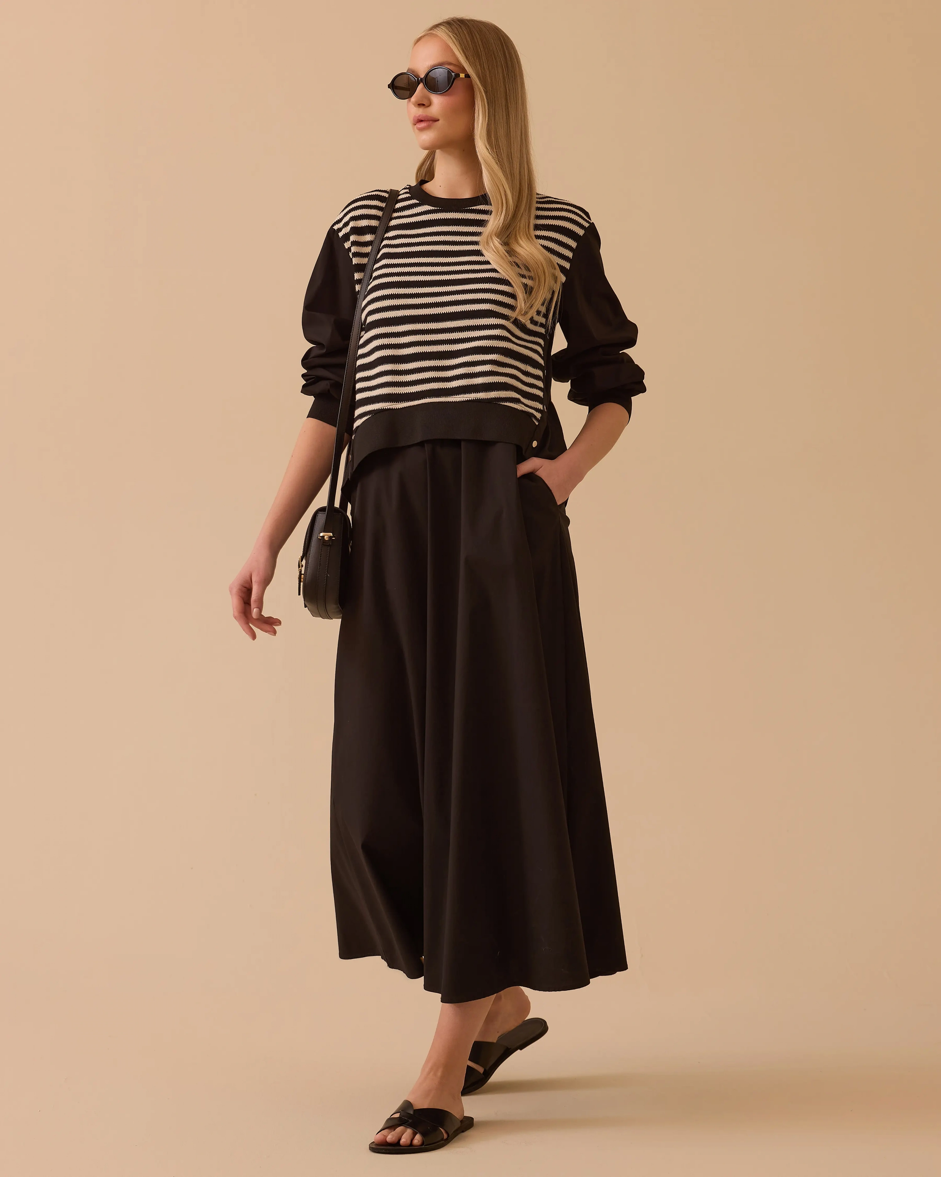 SCL ELBİSE 1311029 - SİYAH