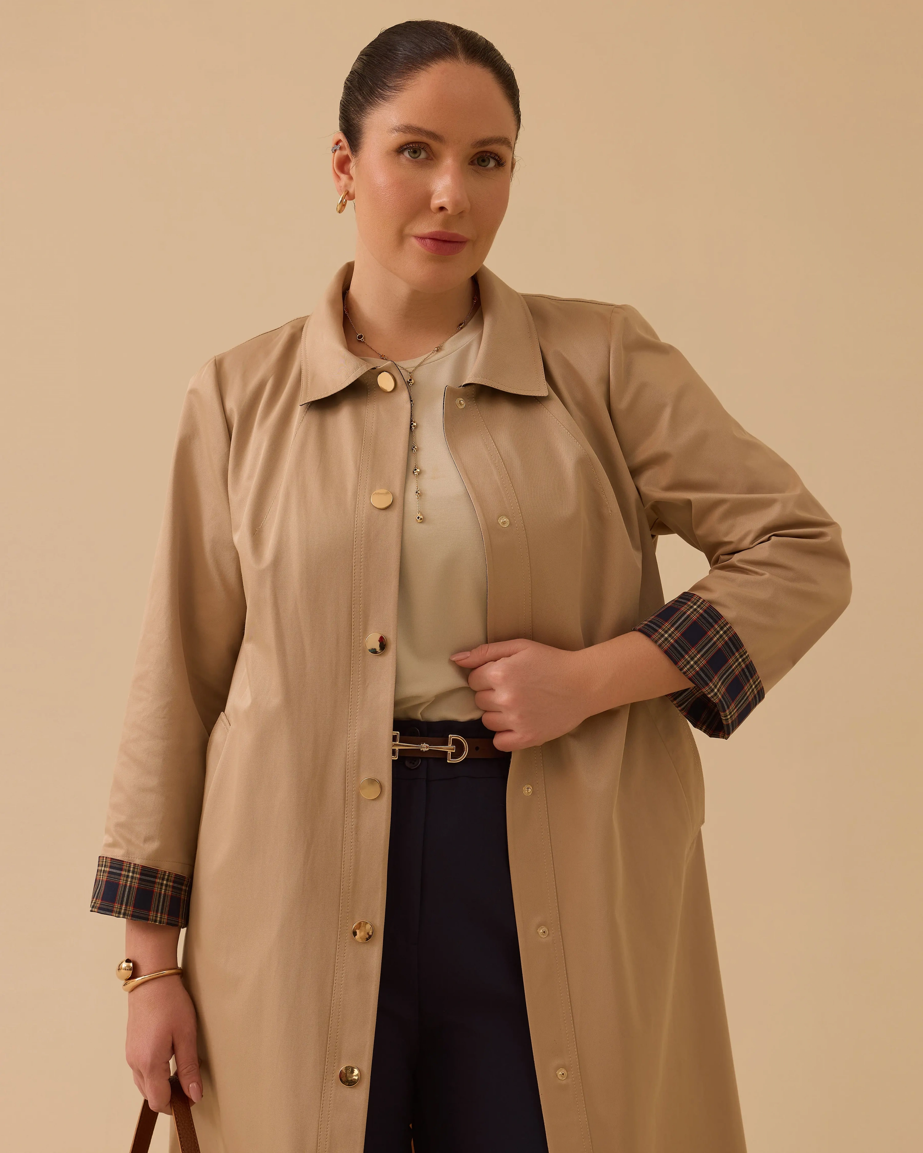 GALA-Xİ TRENÇKOT 2114002 - BEJ