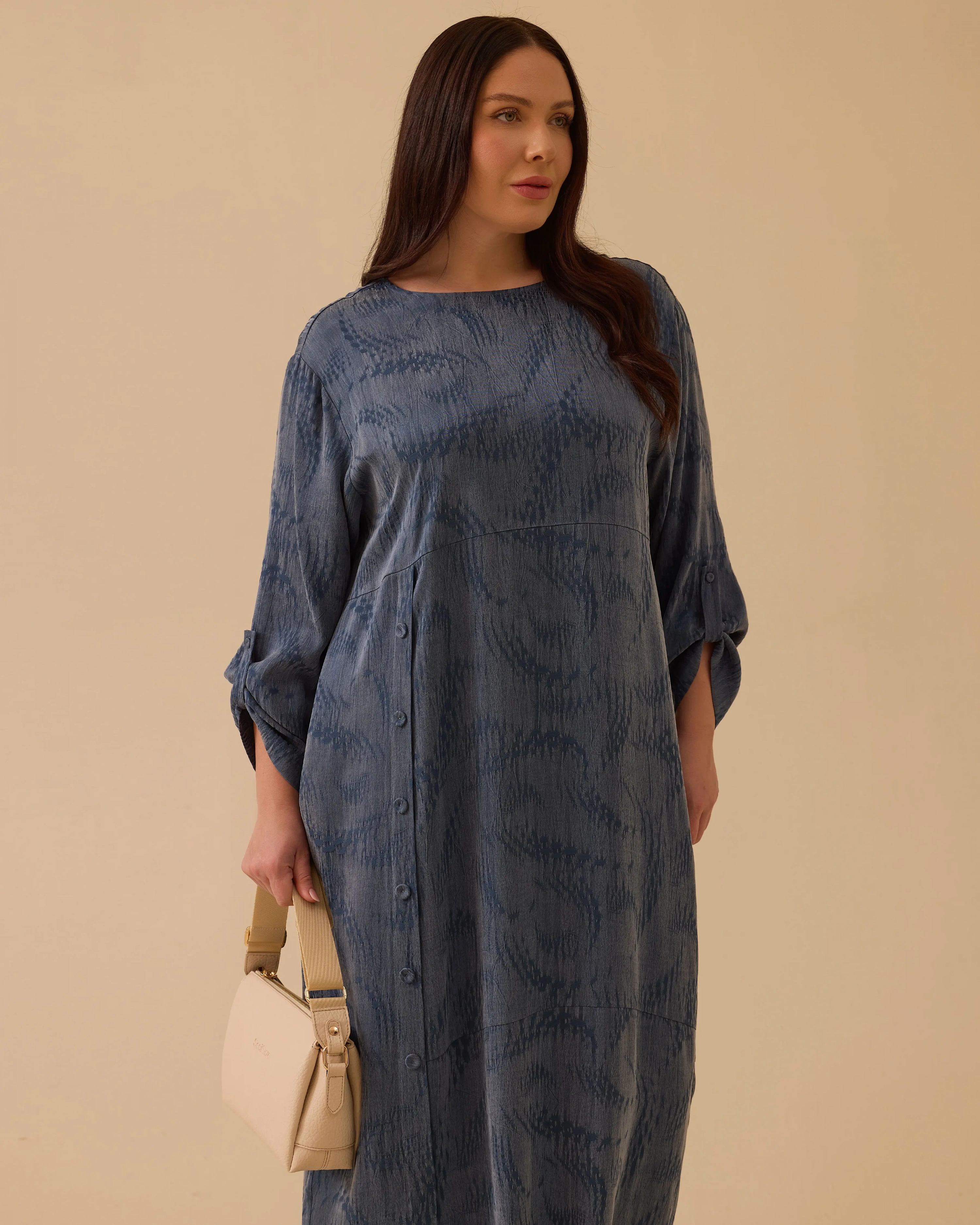 GALA-Xİ ELBİSE 1314022 - İNDİGO