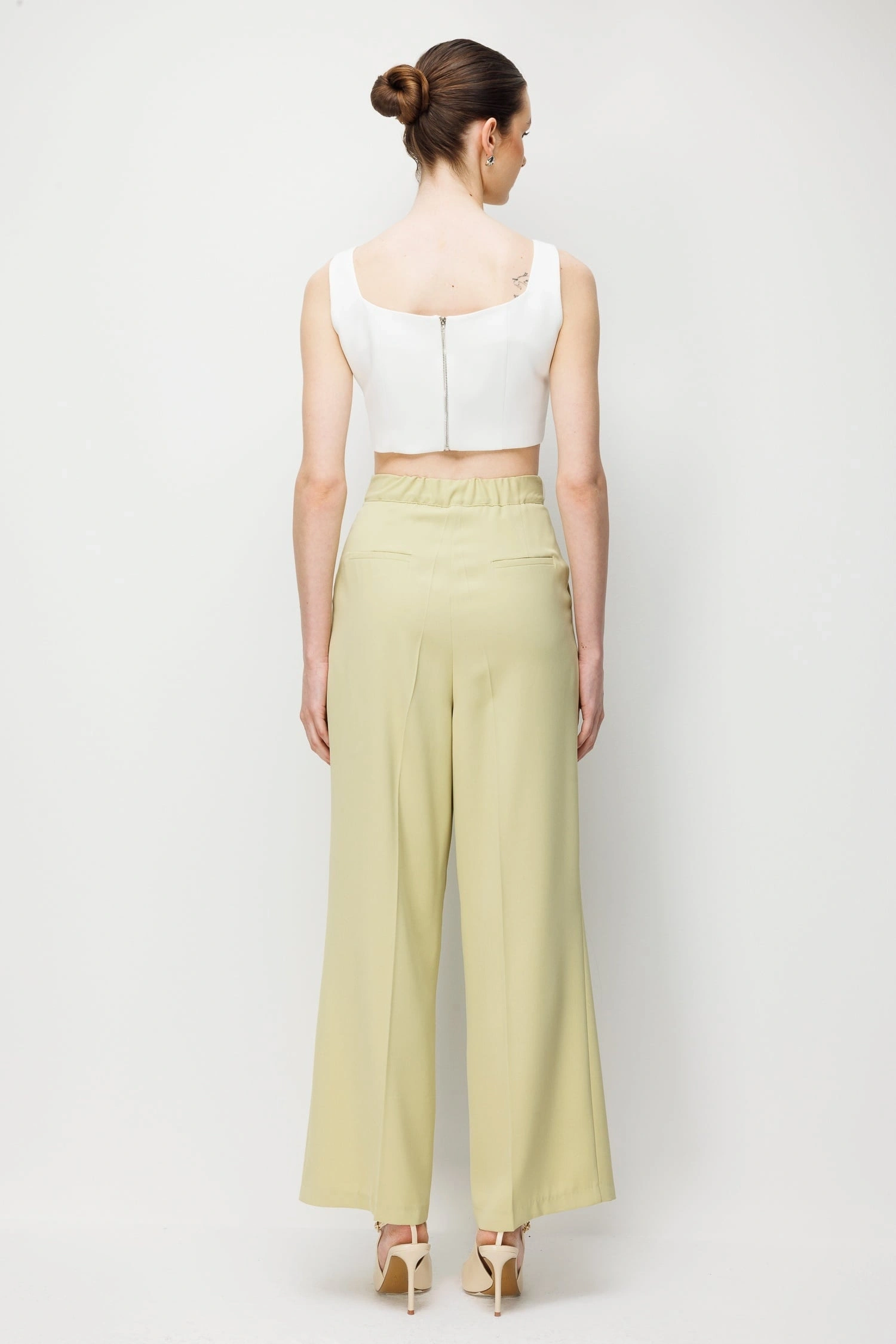 MODAİLGİ PANT 40104 - MİNT YEŞİLİ