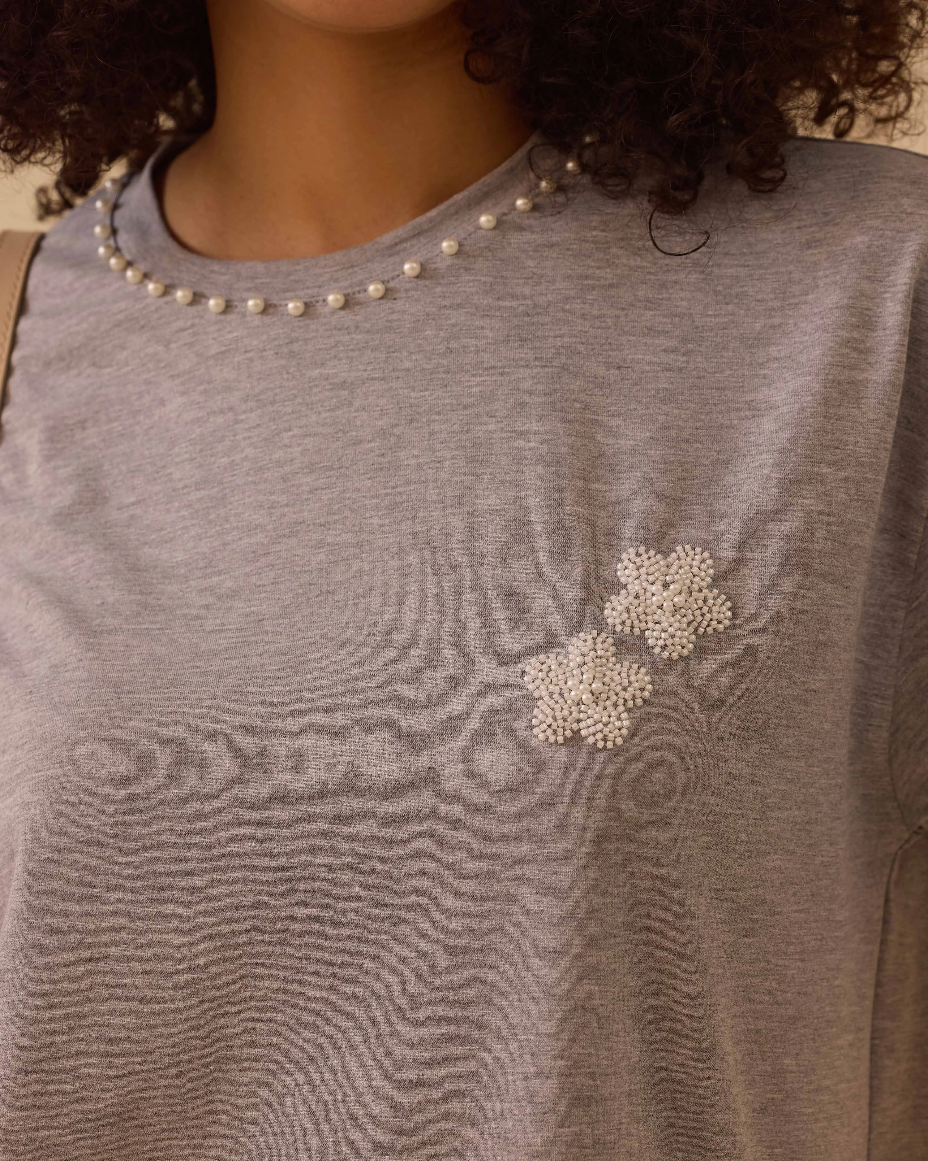 SEÇİL TSHIRT 2410011 - GRİ