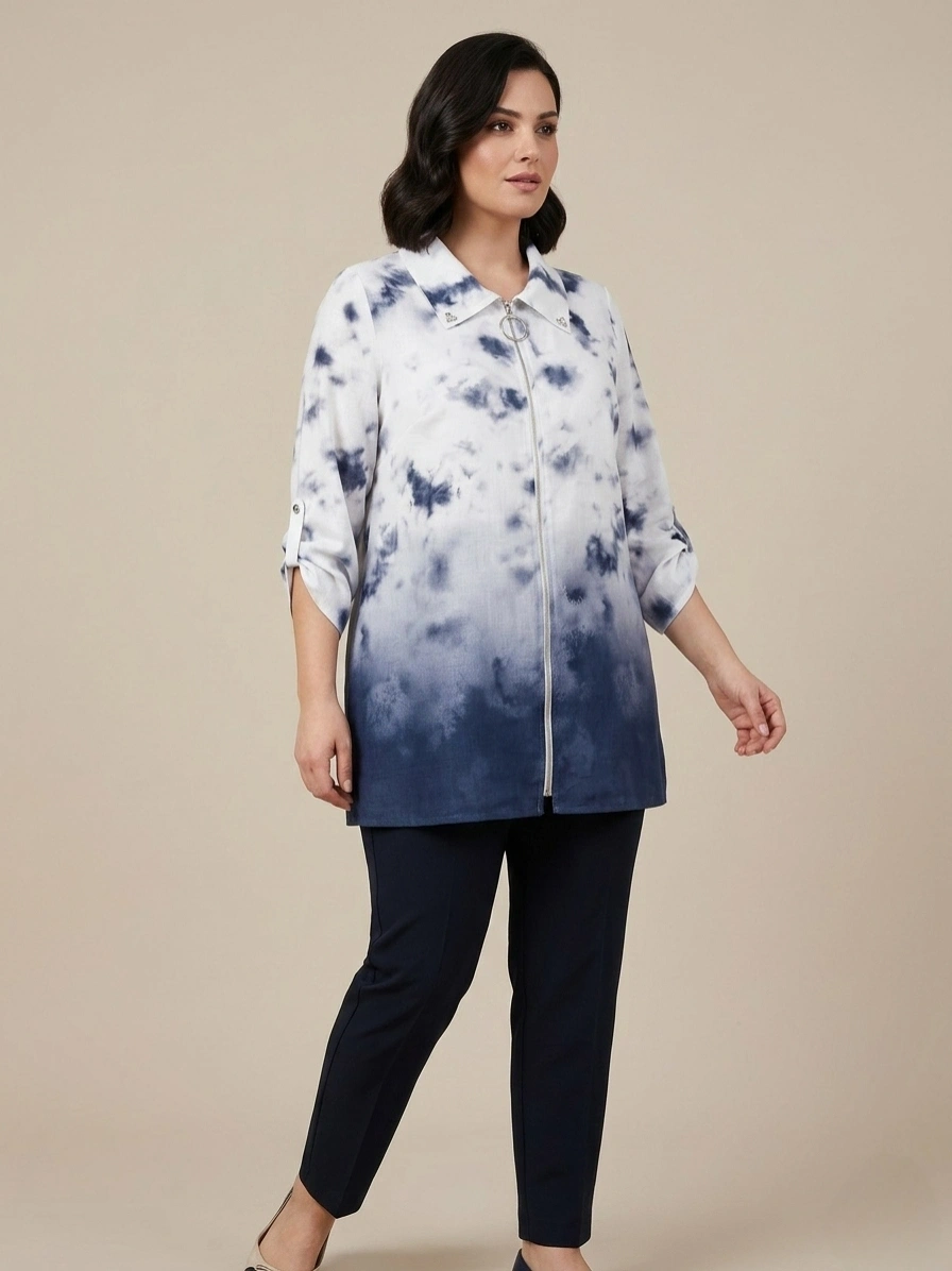 FLAŞ KETEN KAP 1137 - LACİVERT