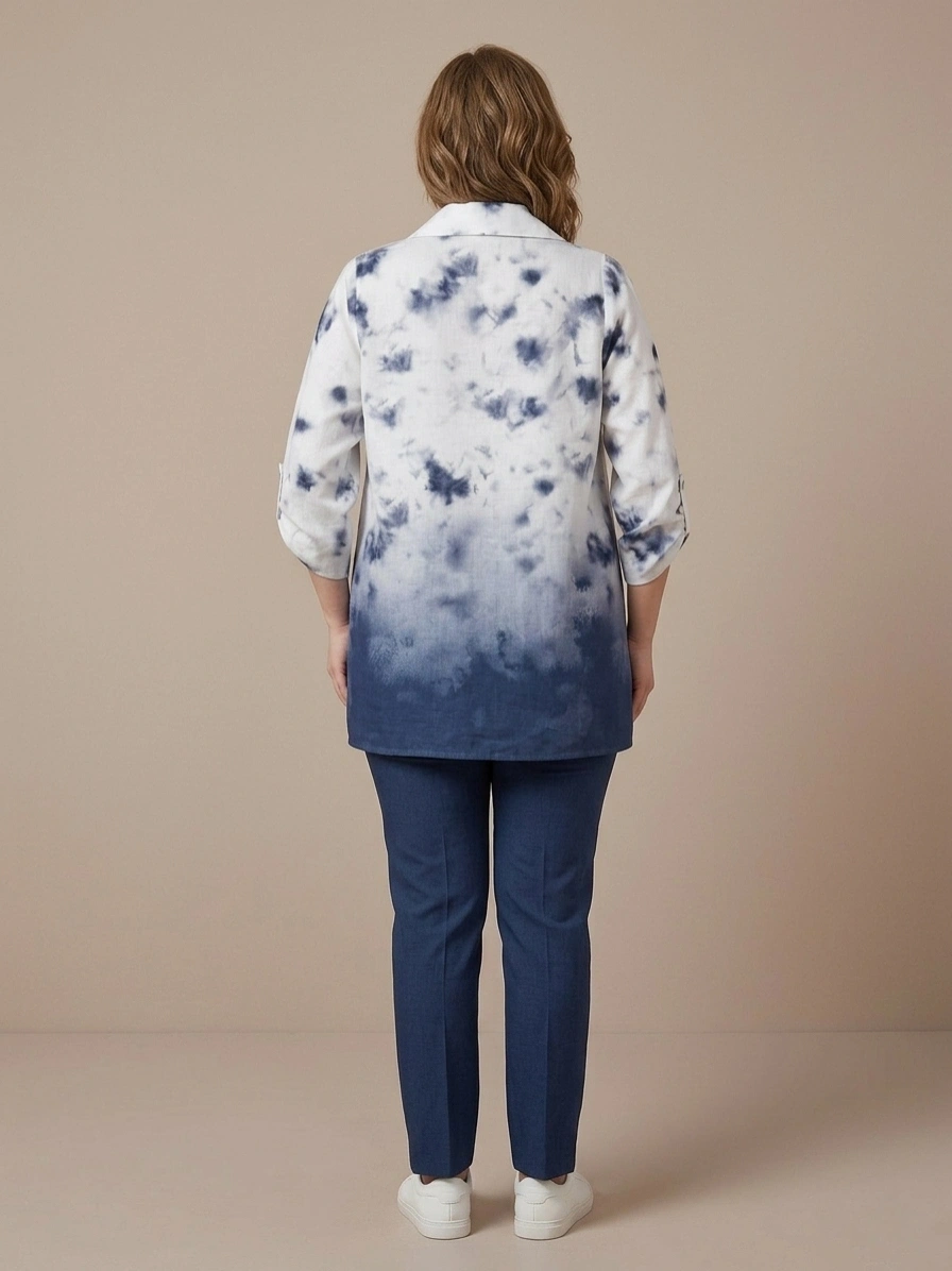 FLAŞ KETEN KAP 1137 - LACİVERT