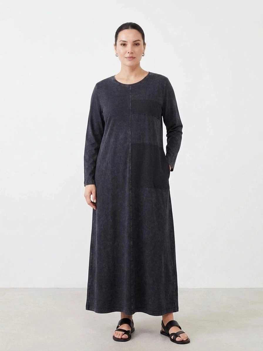 KHAOS ELBİSE 216 - SİYAH