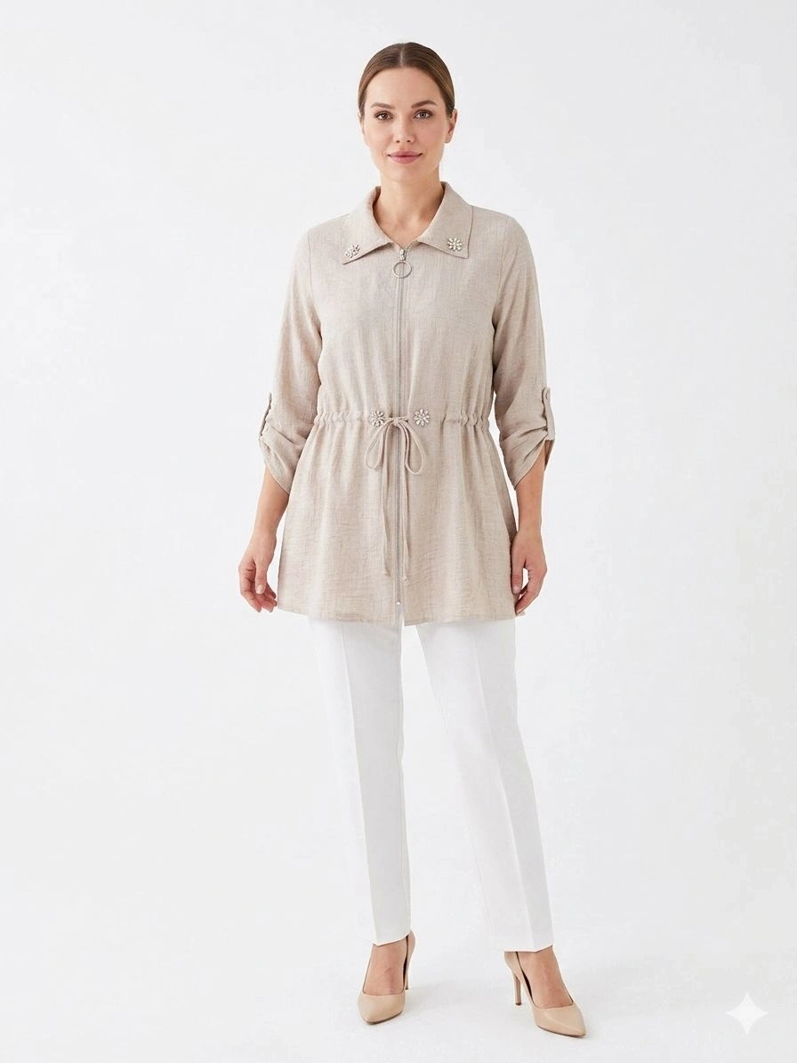 FLAŞ KETEN KAP 1117 - VİZON