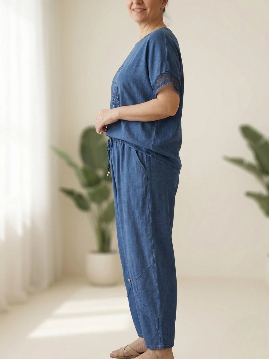 KHAOS PANTOLON 218 - İNDİGO