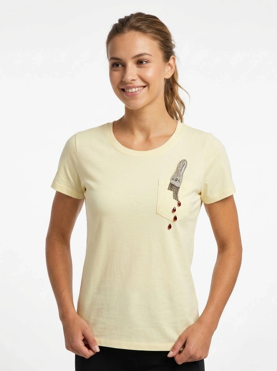 VEDİ TSHIRT 7079 - SARI