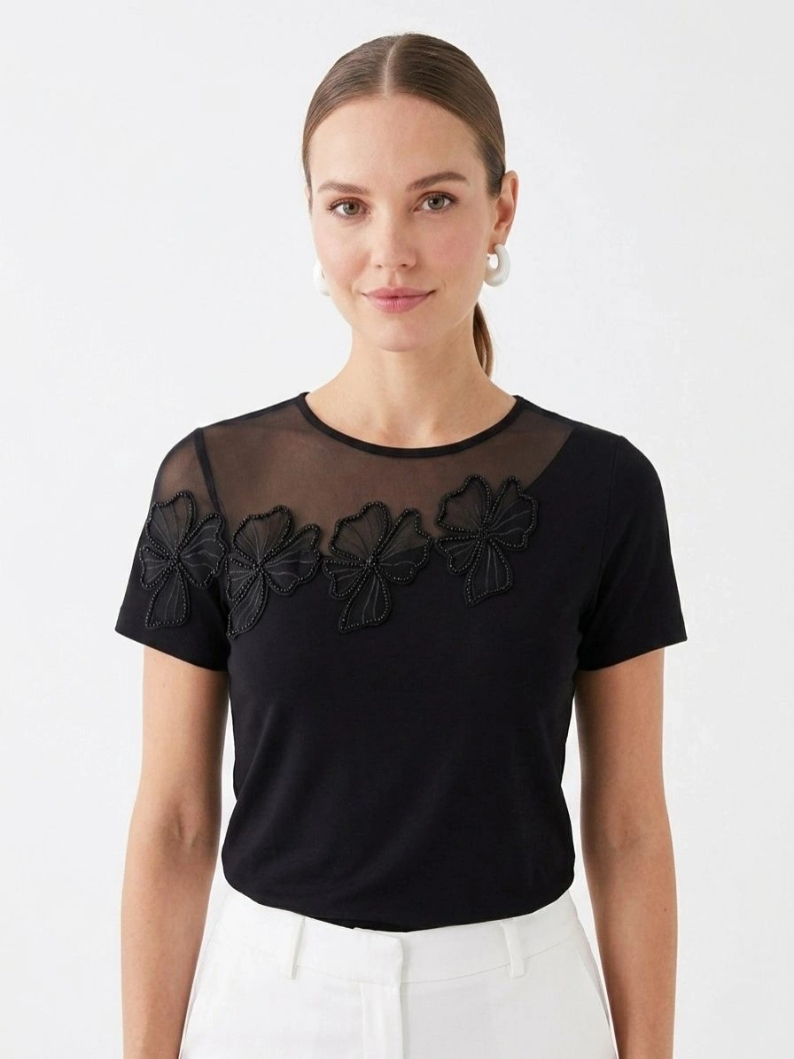 VEDİ TSHIRT 7027 - SİYAH