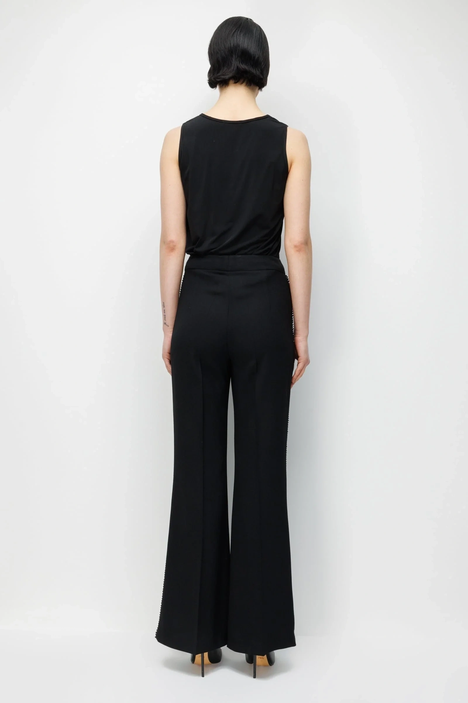 MODAİLGİ CEKET 75006/ PANTOLON 45009- TAKIM SİYAH