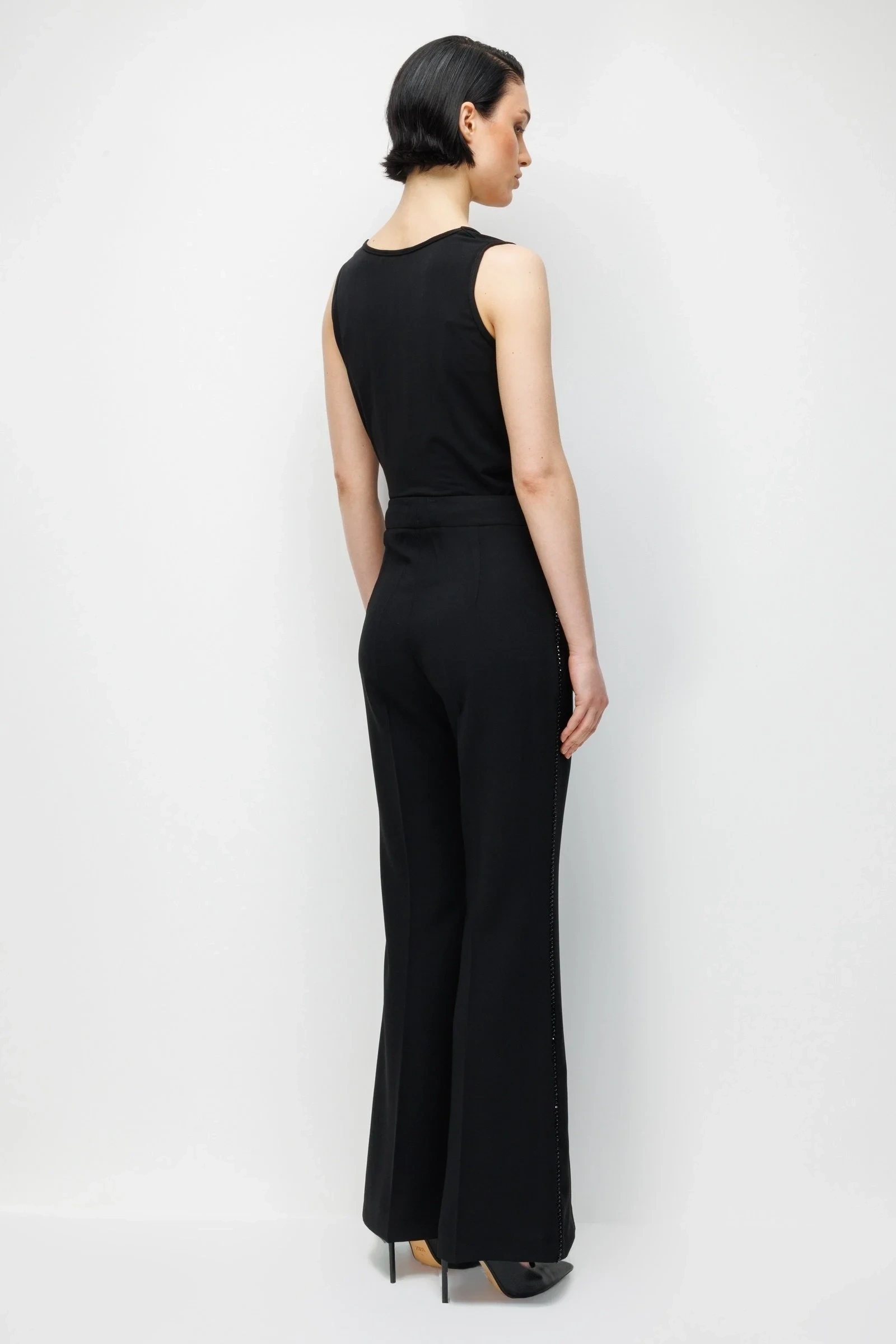MODAİLGİ CEKET 75006/ PANTOLON 45009- TAKIM SİYAH