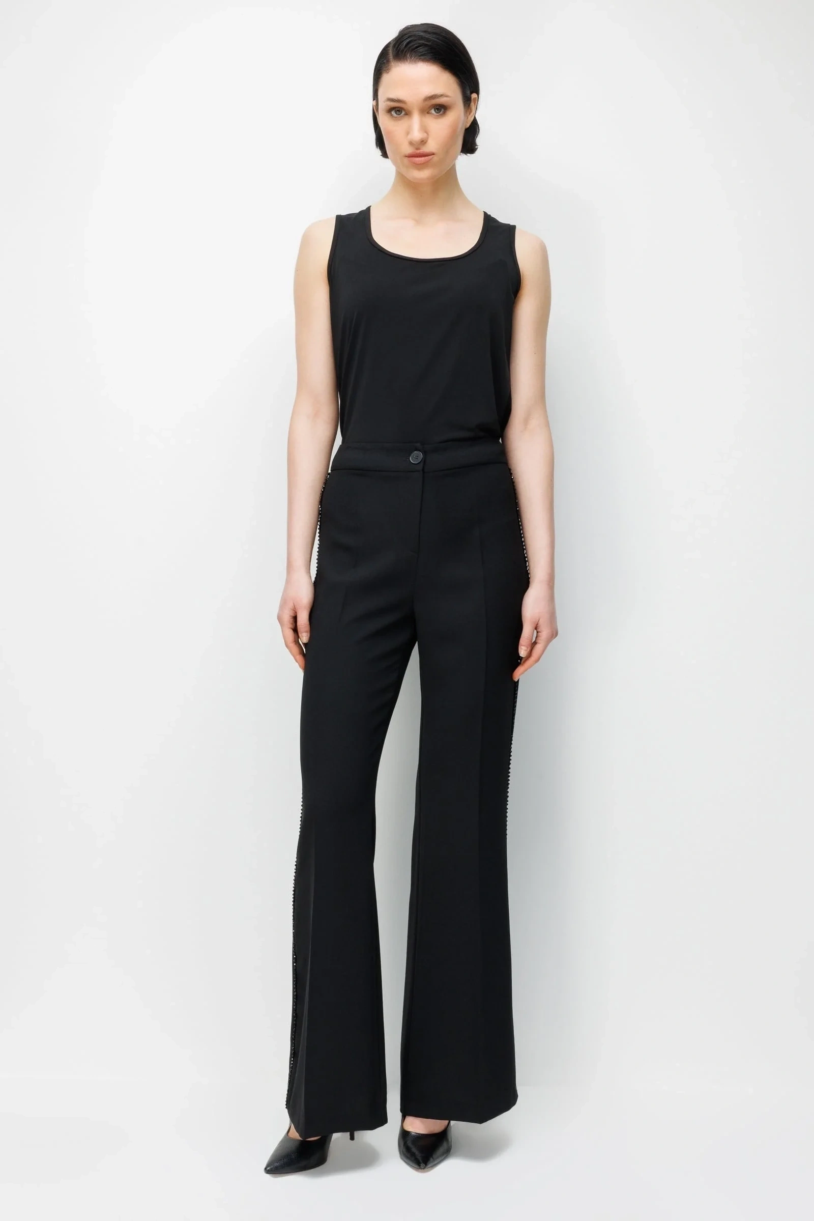 MODAİLGİ CEKET 75006/ PANTOLON 45009- TAKIM SİYAH