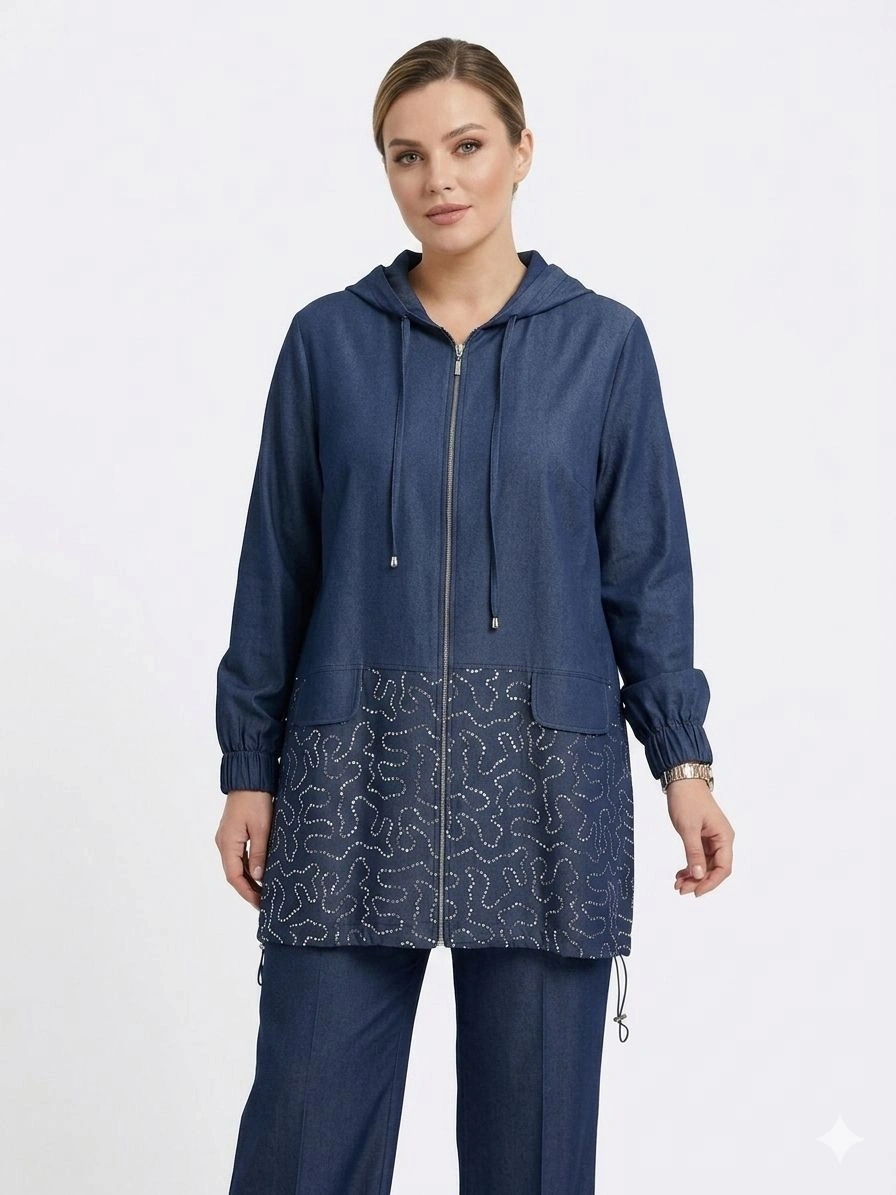 SEDNA TUNİK 7038 - LACİVERT
