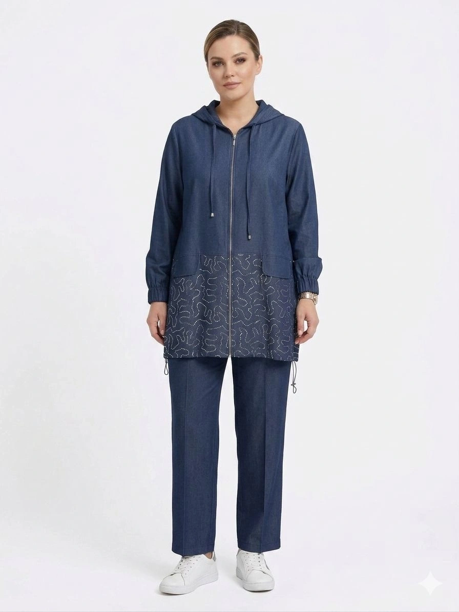 SEDNA TUNİK 7038 - LACİVERT