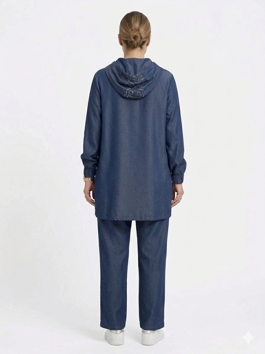 SEDNA TUNİK 7038 - LACİVERT