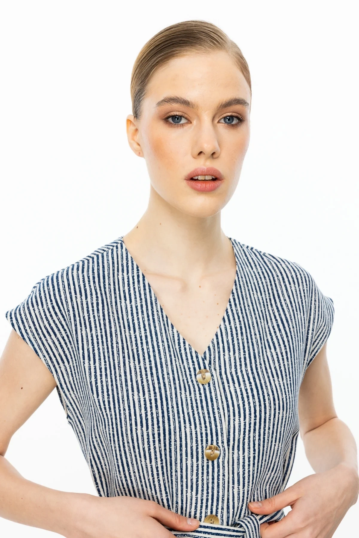 Mİ ELBİSE 80303 - LACİVERT