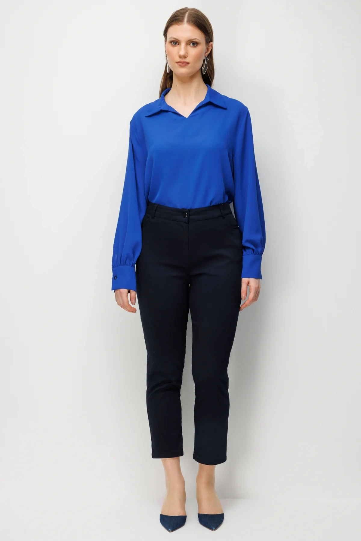 Mİ PANTOLON 87299 - LACİVERT