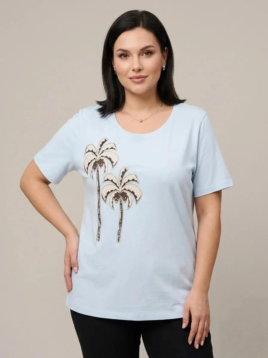 X-LİFE TSHIRT 7078 - MAVİ