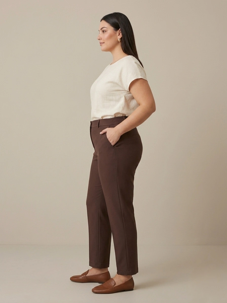 AKDENİZ PANTOLON 5008 - KAHVE