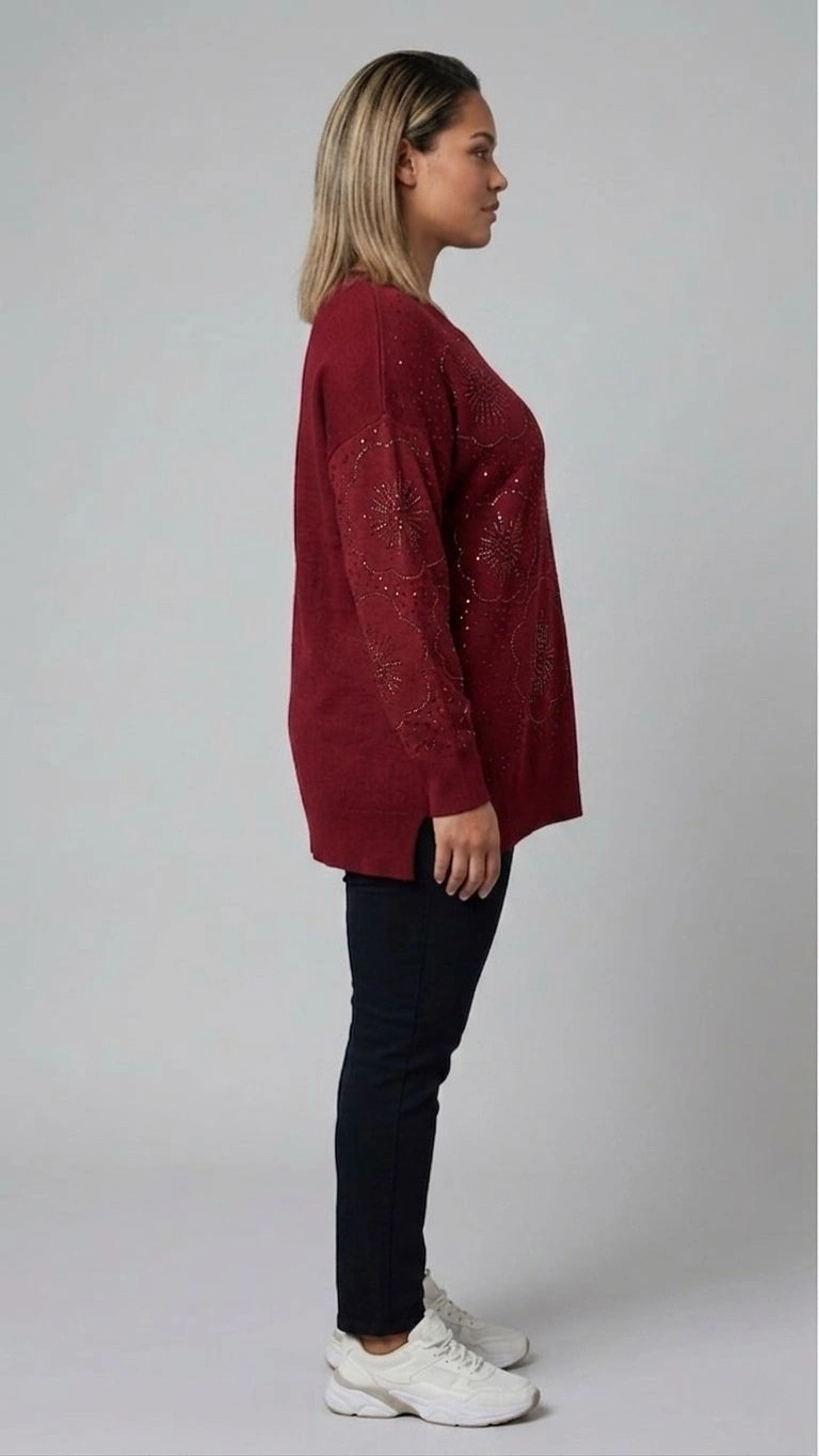 BELGİN RAYON 5111 - BORDO