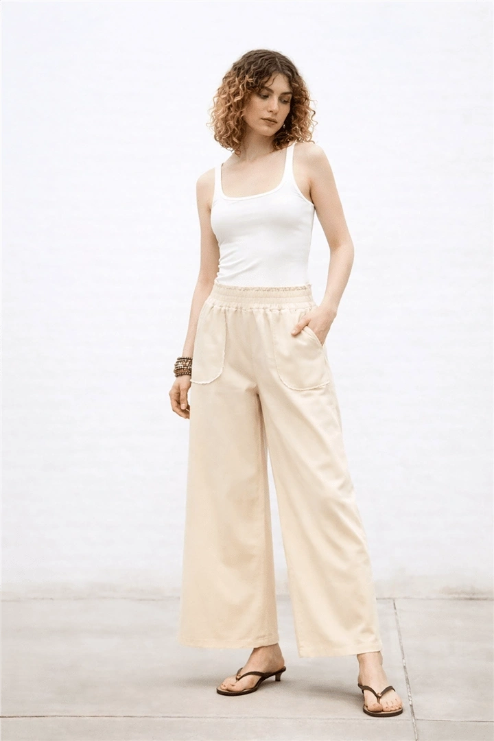FASHION PANTOLON 336K - TAŞ