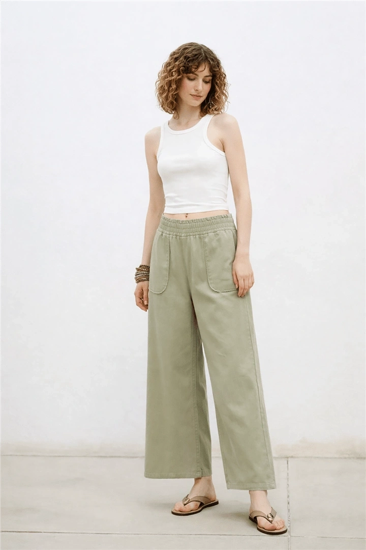 FASHION PANTOLON 336K - HAKİ