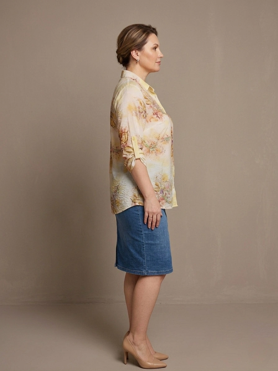 FLAŞ GÖMLEK 1163 - SARI