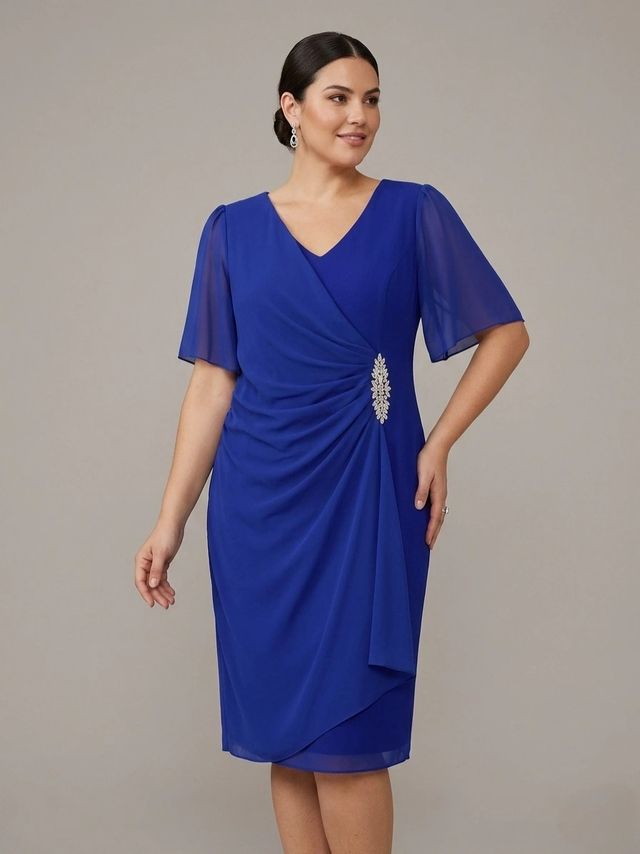 MİRAM ABİYE ELBİSE 4990 - SAX
