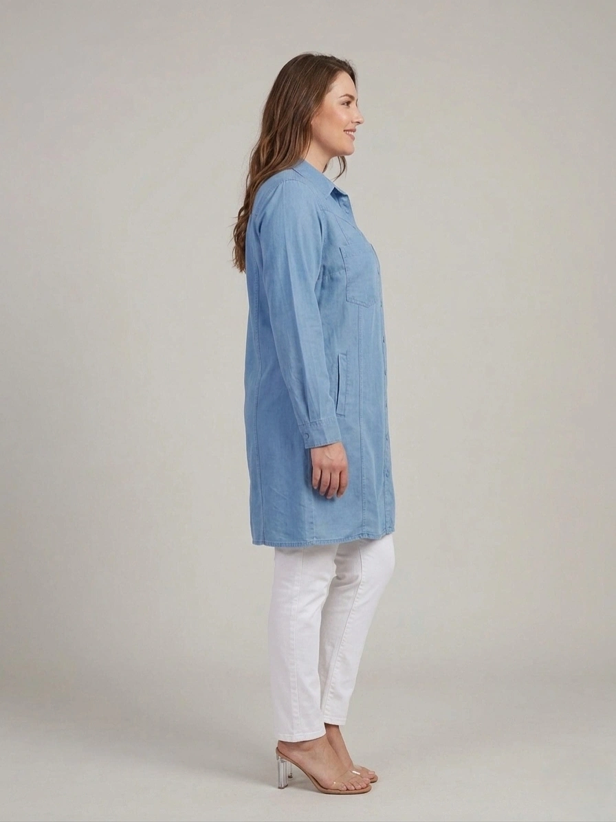 SEDNA TUNİK 7024 - MAVİ