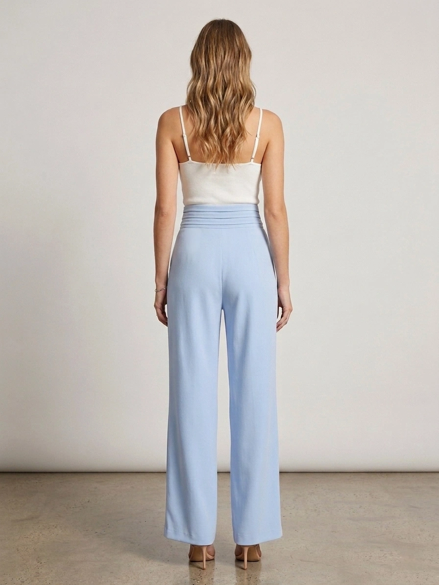 DOOP YELEK-PANTOLON TAKIM  8702 - MAVİ