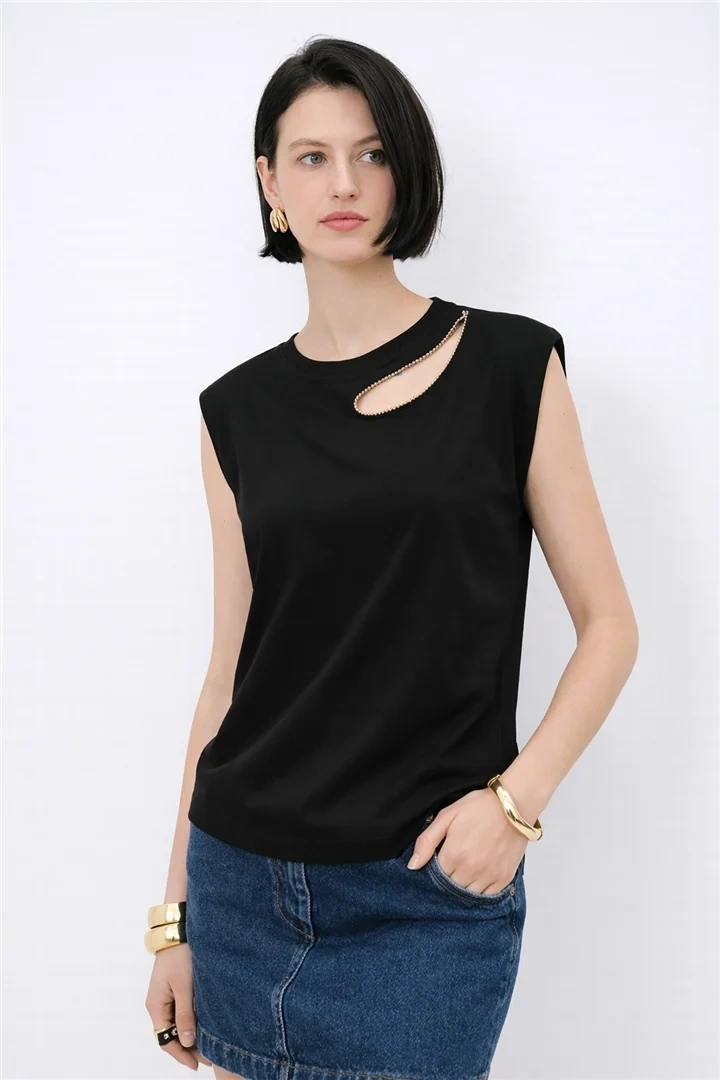 FASHION BLUZ 165K - SİYAH