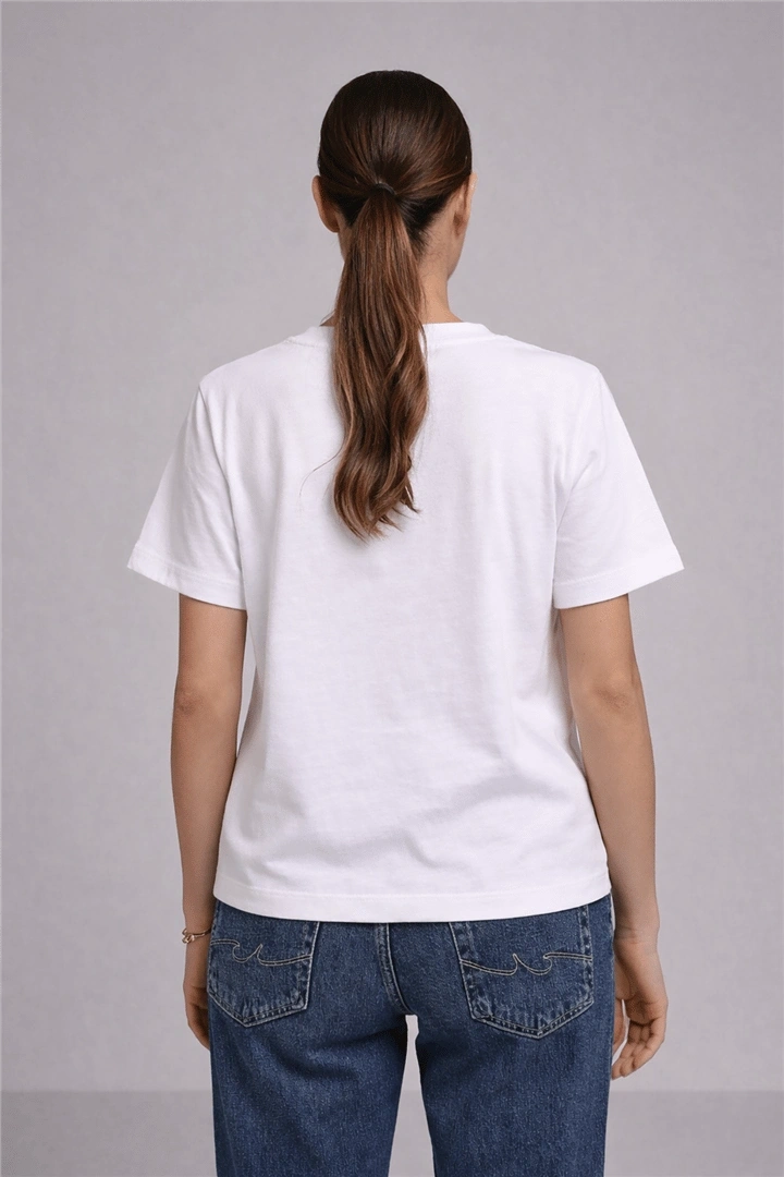 FASHION BLUZ 226K - BEYAZ