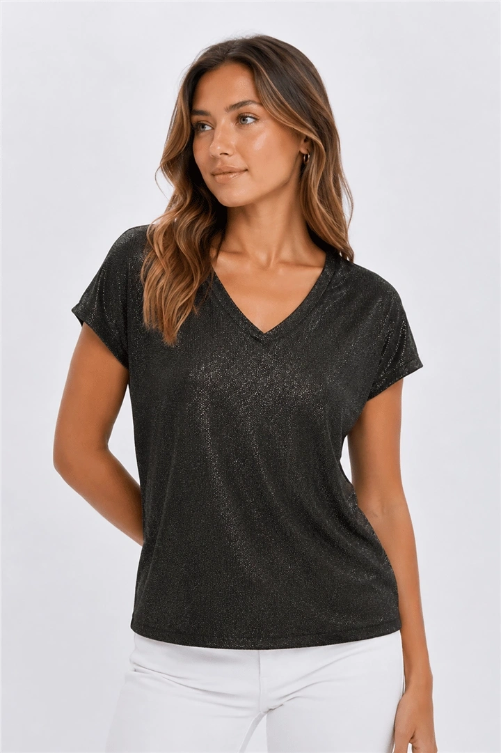 FASHION BLUZ 291K - SİYAH