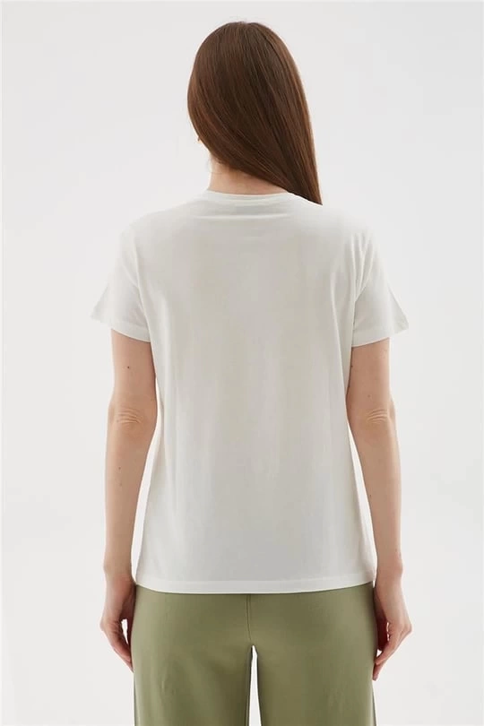 FASHION BLUZ 398K - EKRU