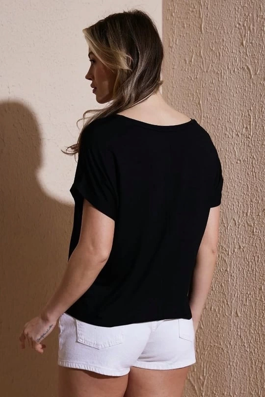 FASHION BLUZ 519K - SİYAH
