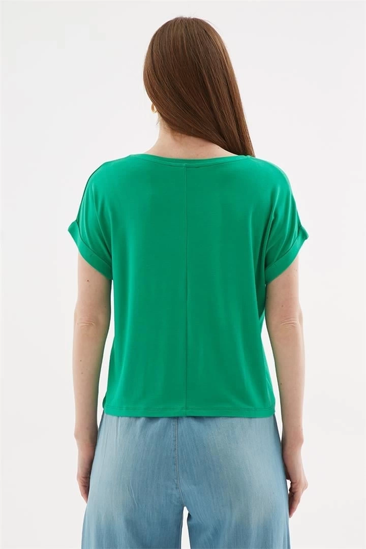 FASHION BLUZ 519K - YEŞİL
