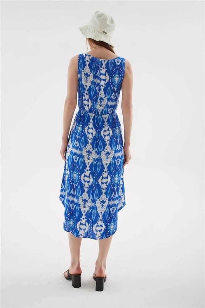 FASHION ELBİSE 154K - SAX