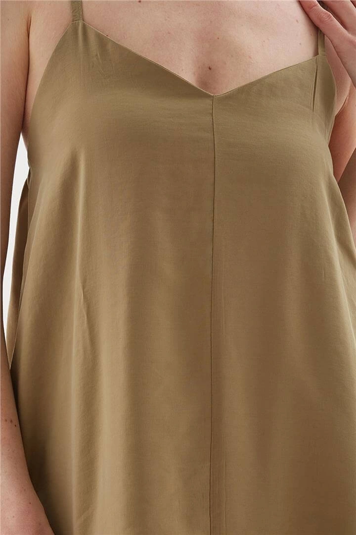 FASHION ELBİSE 501K - HAKİ