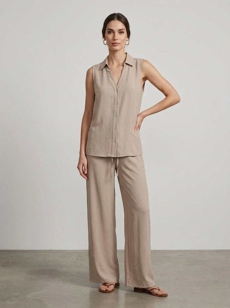 FASHION GÖMLEK 369K - BEJ