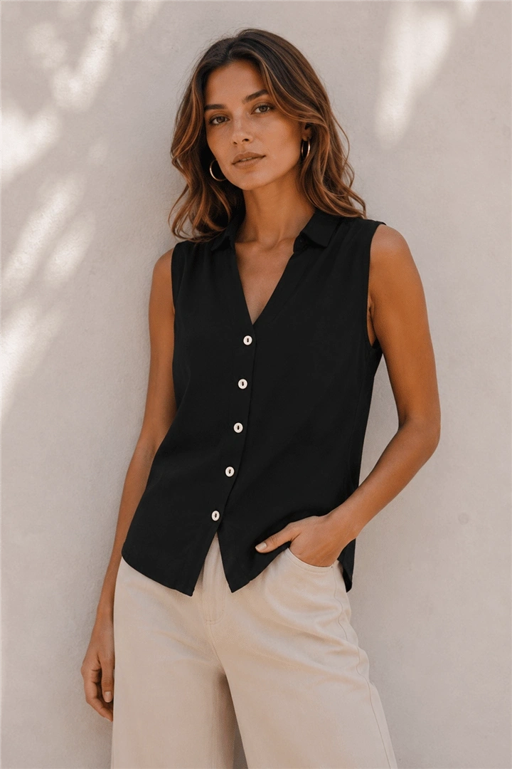 FASHION GÖMLEK 369K - SİYAH