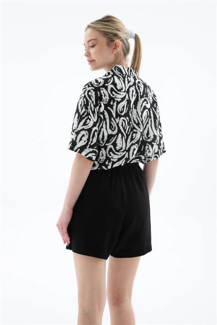 FASHION ŞORT 606K1 - SİYAH