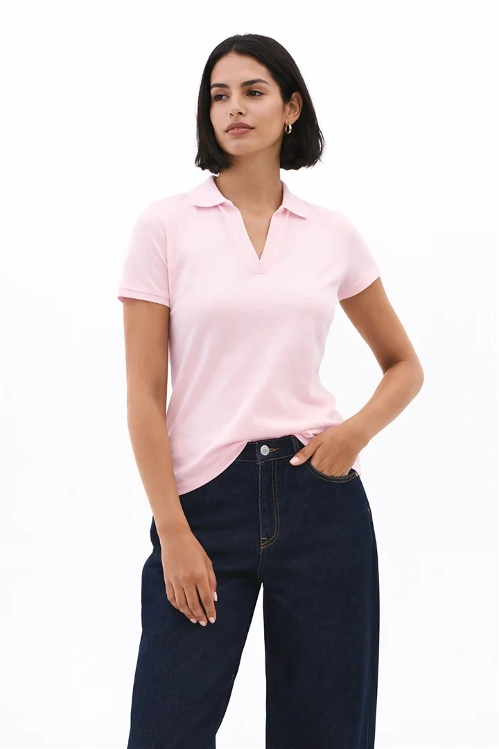 FASHOIN TSHIRT 603K - PEMBE