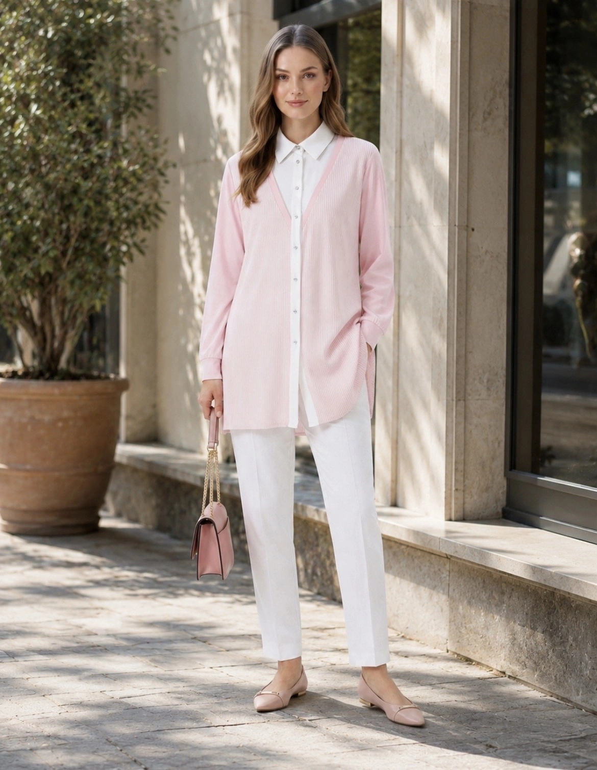 FUATGÜRŞEN TUNİK 5380 - PEMBE