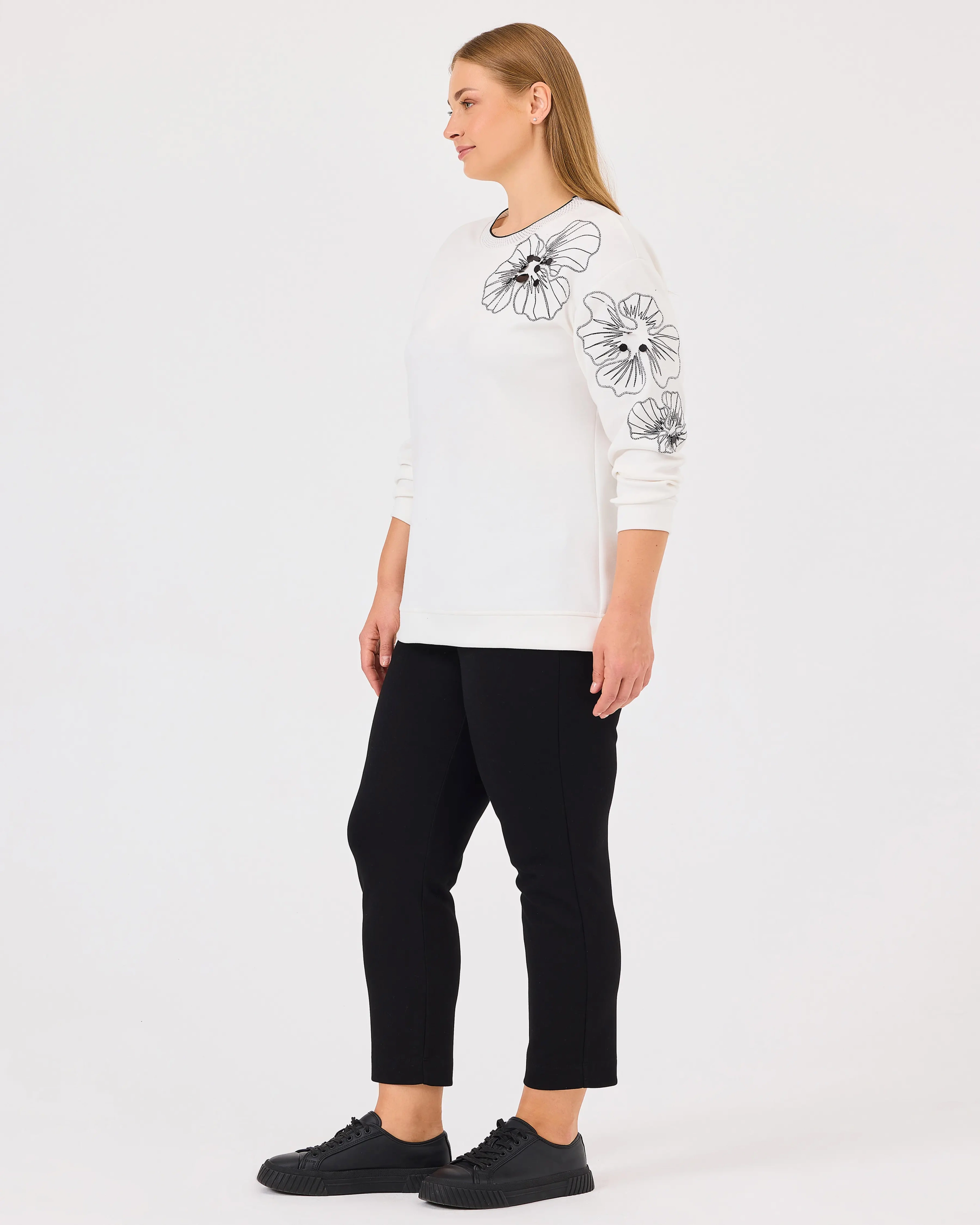 GALA-Xİ SWEAT 2314001 - EKRU