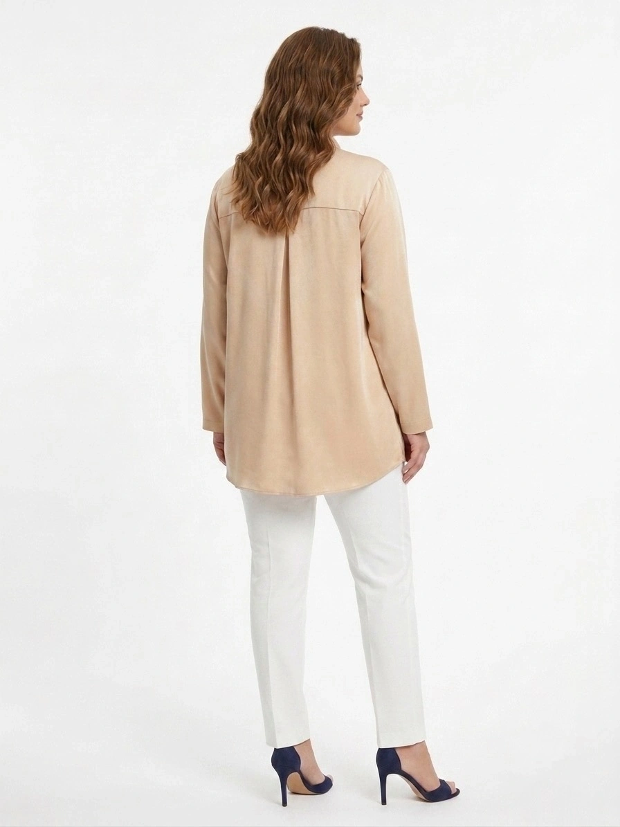 GİİLDA GÖMLEK 40078 - CAMEL