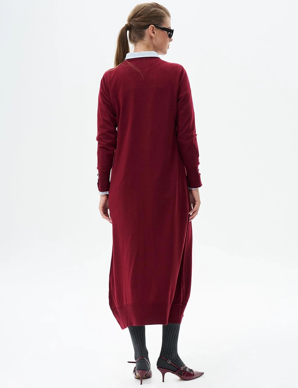 KAYRA ELBİSE TRK04 - BORDO